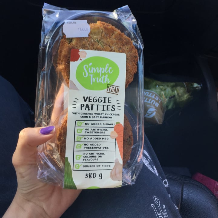 photo of Simple Truth Vegetarian Patties shared by @robin-lee on  07 Jul 2021 - review