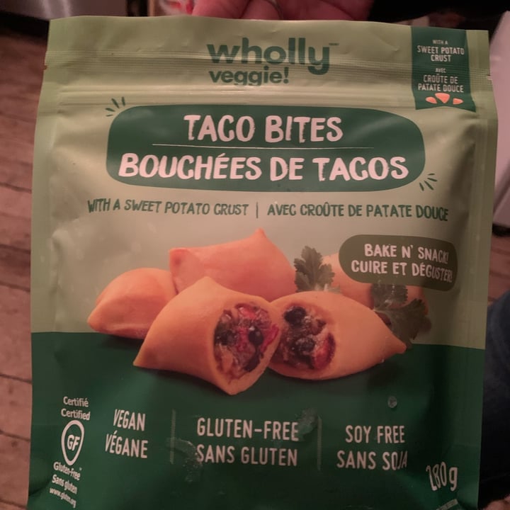 photo of Wholly veggie Taco Bites shared by @dansvatek on  24 Nov 2021 - review