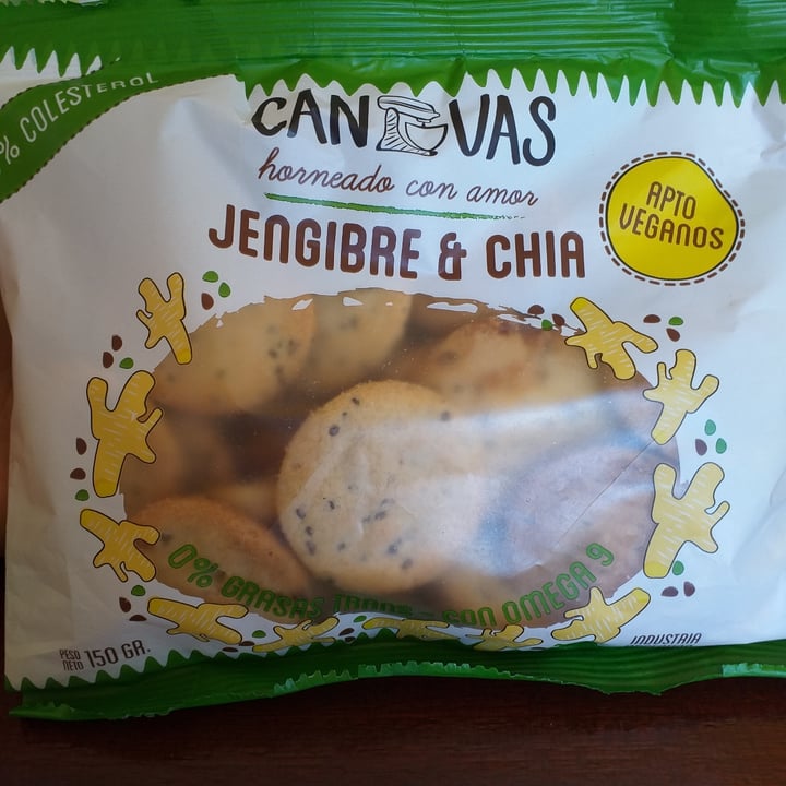 photo of Canvas Galletitas de Jengibre & Chia shared by @magui96 on  04 Nov 2020 - review