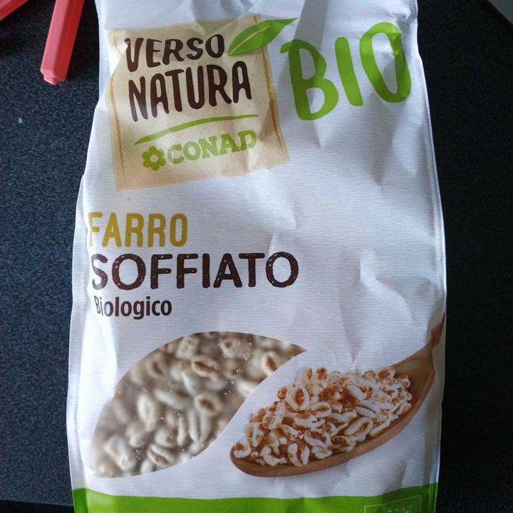 photo of Verso Natura Conad Veg Farro Soffiato shared by @save on  16 Apr 2022 - review