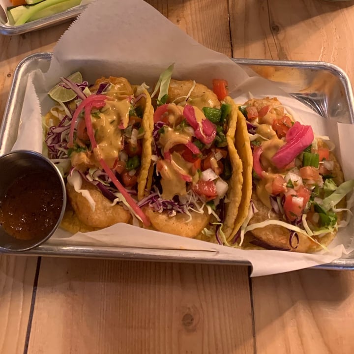photo of EARTH Plant Based Cuisine Shrimp Tacos shared by @nicolealbritton on  03 Jun 2021 - review