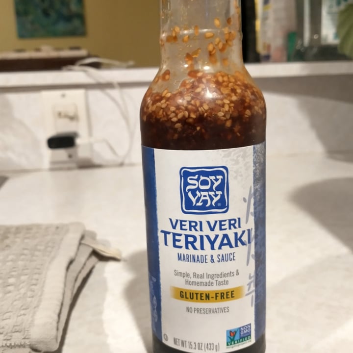 review photo of Soy Vay Terriyaki sauce shared by @ronnievegan1980 on 12 Nov 2022 - review