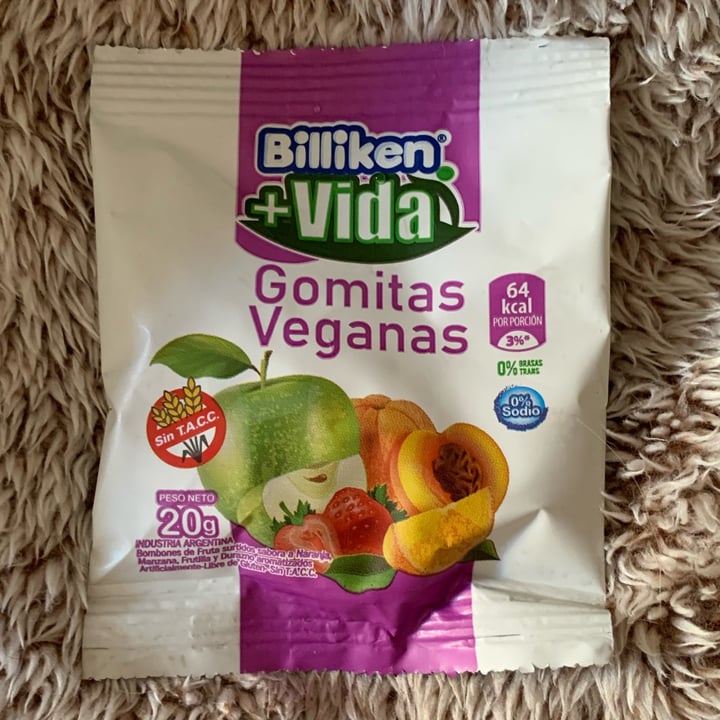 photo of Billiken Billiken +Vida Gomitas Veganas shared by @micaluchetti on  04 Oct 2021 - review