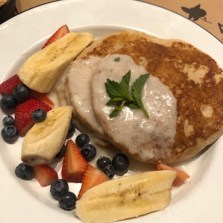 review photo of OL'DAYS Coffee and Deli Vegan Pancakes shared by @aripieri on 12 Dec 2020 - review
