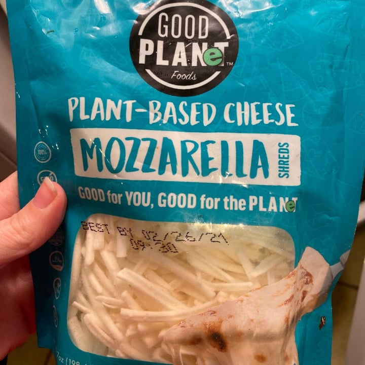 photo of Good Planet Foods Plant-based Cheese Mozzarella Shreds shared by @pam22 on  03 Dec 2020 - review