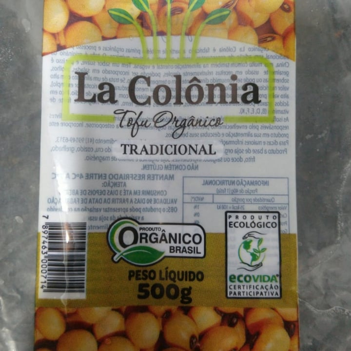 review photo of La colonia Tofu Orgânico Tradicional shared by @lu304871 on 10 May 2022 - review