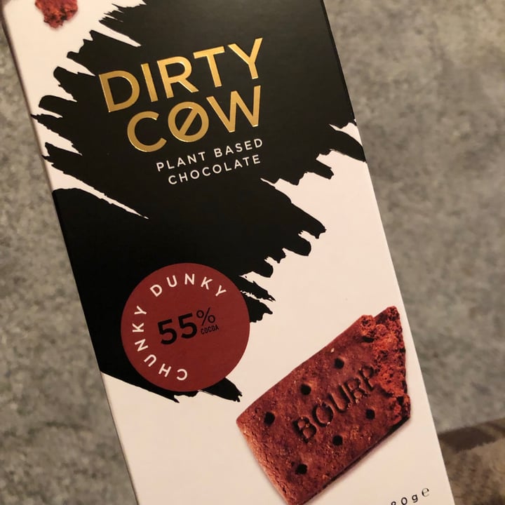 photo of Dirty Cow Chunky Dunky Chocolate Bar 55% shared by @cloudnineberry on  02 Oct 2021 - review