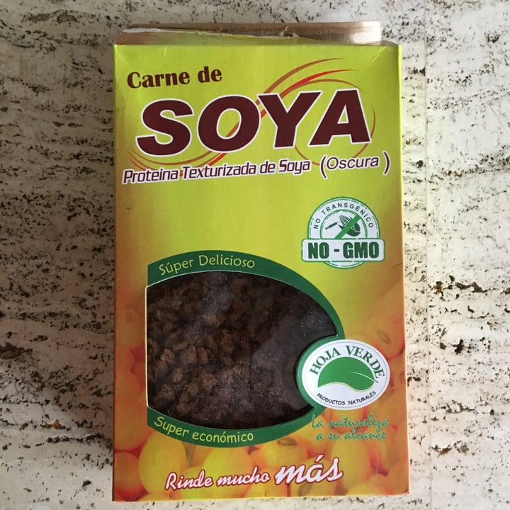 photo of Hoja Verde Carne De Soya shared by @cosmicfrog on  30 Oct 2021 - review
