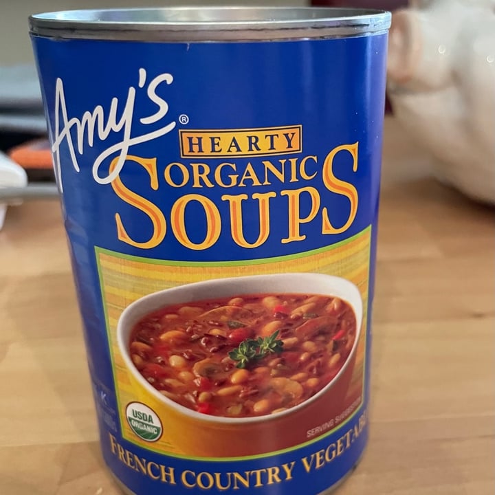 photo of Amy’s Amy's French Country Vegetable Soup shared by @vb on  26 Jun 2021 - review