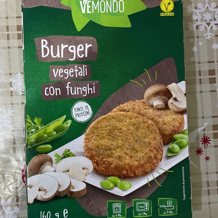 photo of Vemondo Burger Vegetali con Funghi shared by @pollypocket000 on  01 Dec 2021 - review