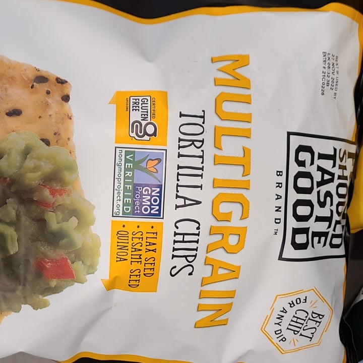photo of Food Should Taste Good Multi grain Tortilla Chips shared by @jeyb on  13 Aug 2022 - review
