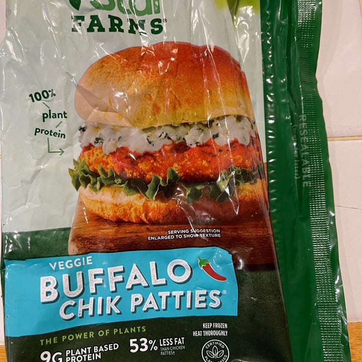 photo of MorningStar Farms Veggie Buffalo Chik Patties shared by @lulu4theanimals on  22 Aug 2021 - review