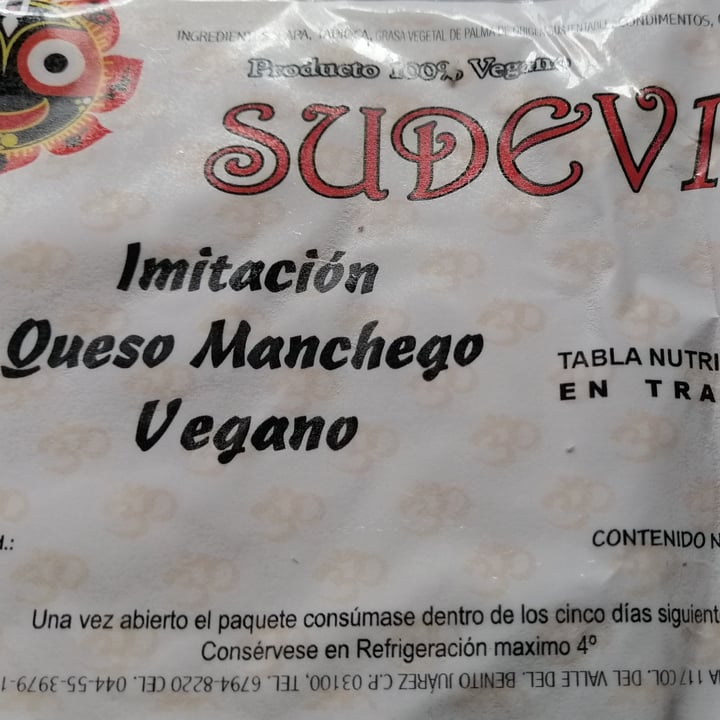 photo of Sudevi Queso Manchego shared by @solvillasando on  11 Feb 2021 - review