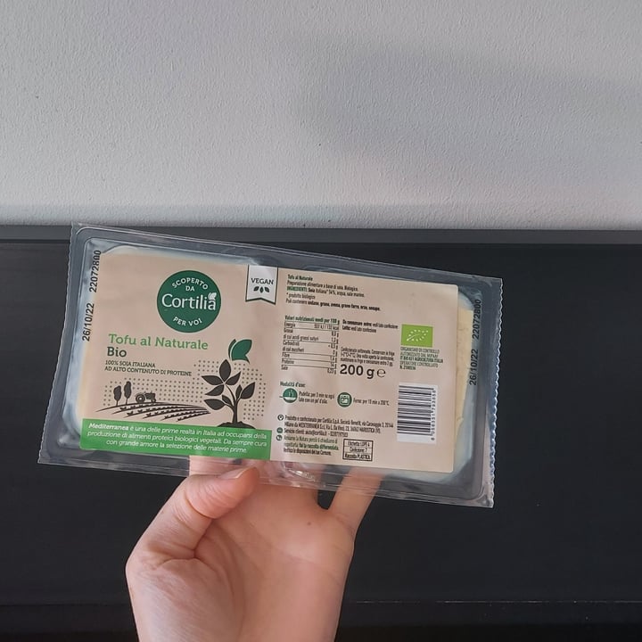 photo of Mediterranea BioVeg Tofu al Naturale shared by @cbrambilla87 on  19 Sep 2022 - review