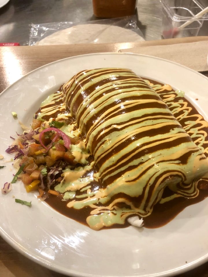 photo of Village Taco Rollin Fatties with chik'n shared by @plantxgrrrl on  24 Mar 2019 - review
