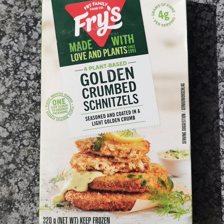 photo of Fry's Family Food Golden Crumbed Schnitzels shared by @blizz01 on  11 Oct 2021 - review