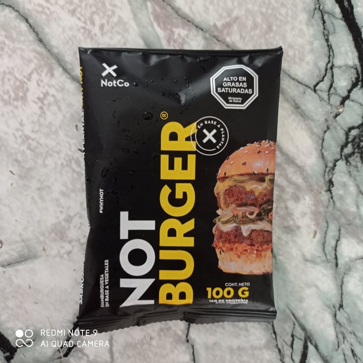 photo of NotCo Not Burger shared by @steffykonig on  23 Oct 2020 - review