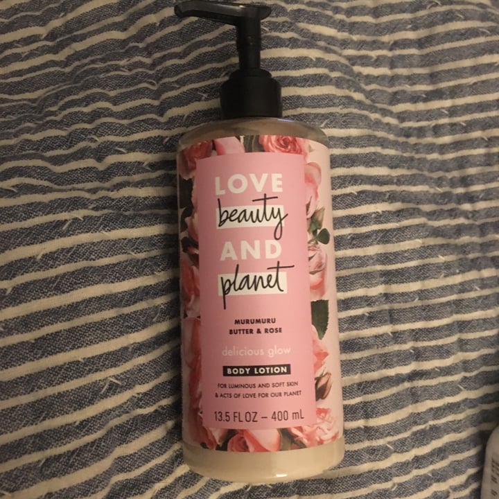 review photo of Love Beauty and Planet Murumuru Butter & Rose Body Lotion shared by @erika1 on 29 Apr 2020 - review