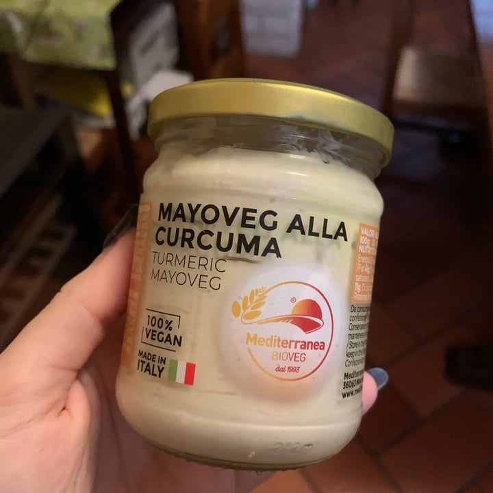 photo of Mediterranea BioVeg Mayo veg alla Curcuma shared by @elisa98 on  04 Nov 2022 - review