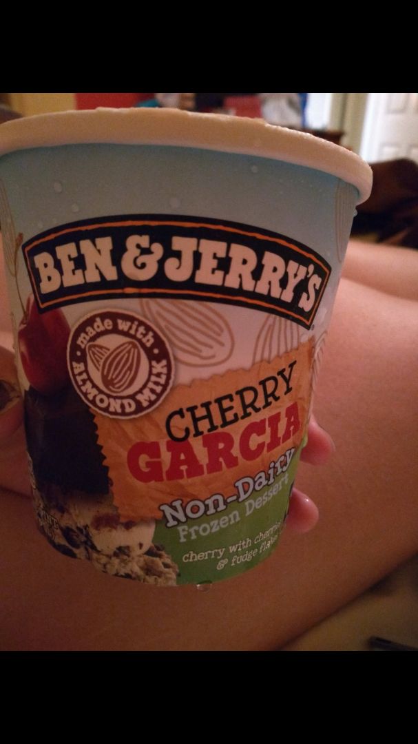 photo of Ben & Jerry's Cherry Garcia Non-Dairy Frozen Dessert shared by @falafelbunny on  02 Feb 2020 - review