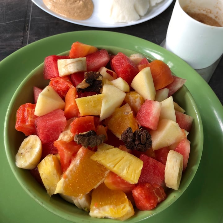 photo of Veganza Café Fruit salad shared by @annbience on  05 Aug 2020 - review