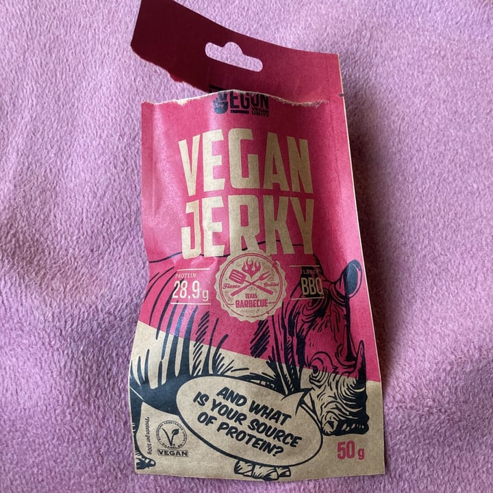 photo of Vegun Vegan Unity Vegan Jerky BBQ shared by @tinaberlina on  19 Feb 2021 - review
