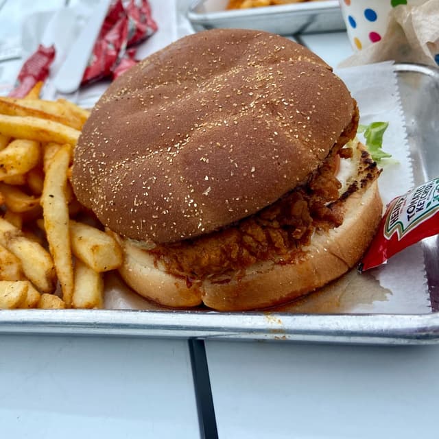 Photo of the dish “Nashville Hot Chicken Sandwich”