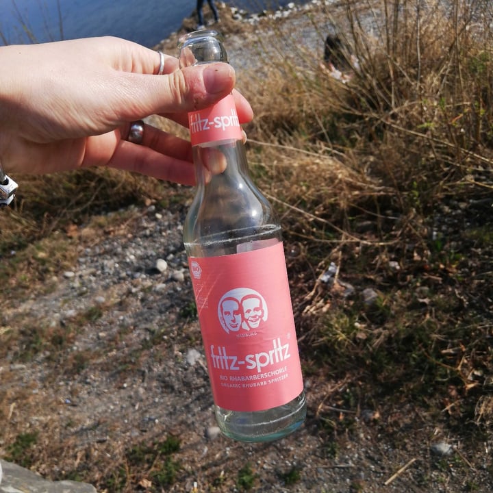 review photo of Fritz-spritz Bio-Rhababerschorle shared by @margherita107 on 25 Mar 2022 - review