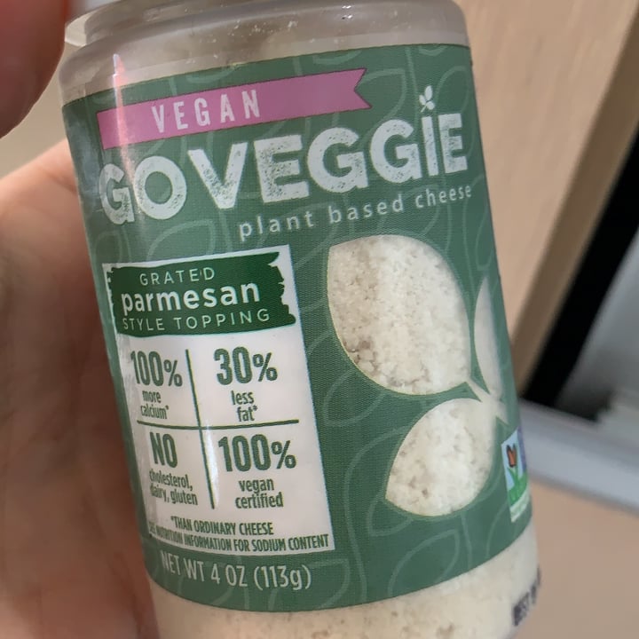 review photo of GO VEGGIE Vegan Parmesan Grated Topping shared by @pbfoodiehk on 30 Jun 2020 - review