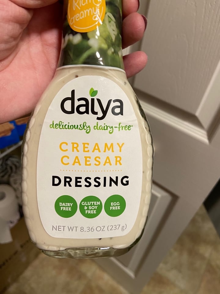 photo of Daiya Creamy Caesar Dressing shared by @leahhastings on  01 Mar 2020 - review