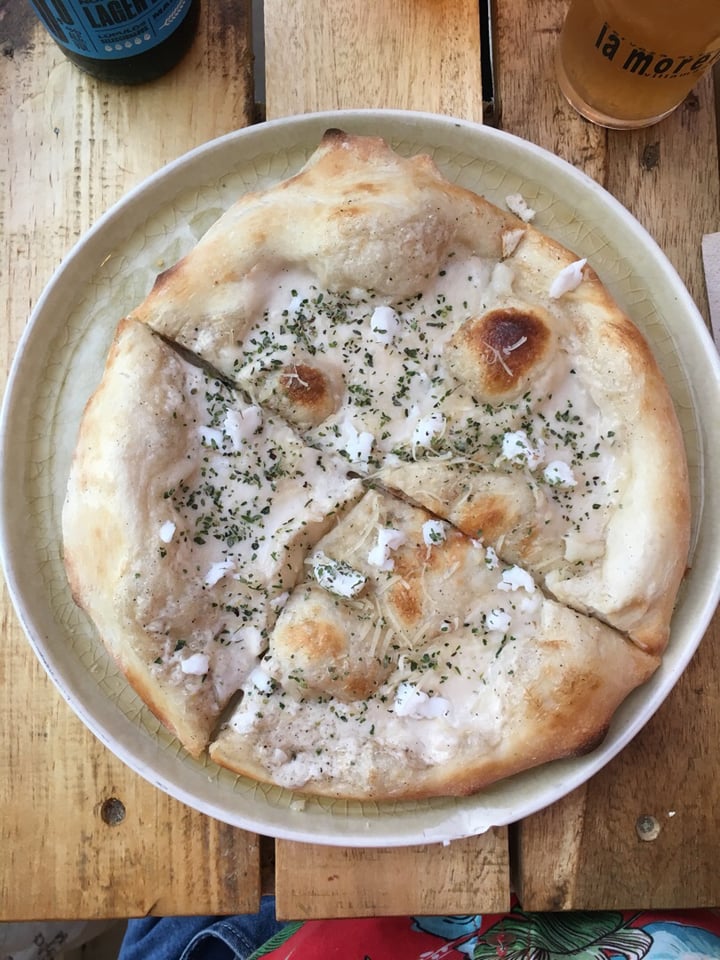 review photo of Masa madre vegan food Pizza 4 Quesos shared by @vegankevala on 23 Jul 2019 - review