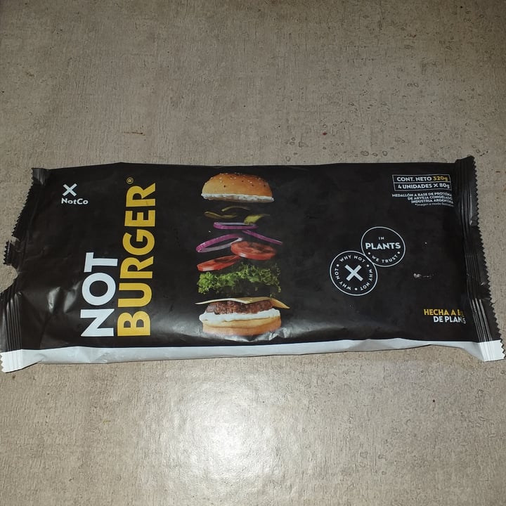 photo of NotCo Not Burger shared by @maramassone on  18 Nov 2021 - review