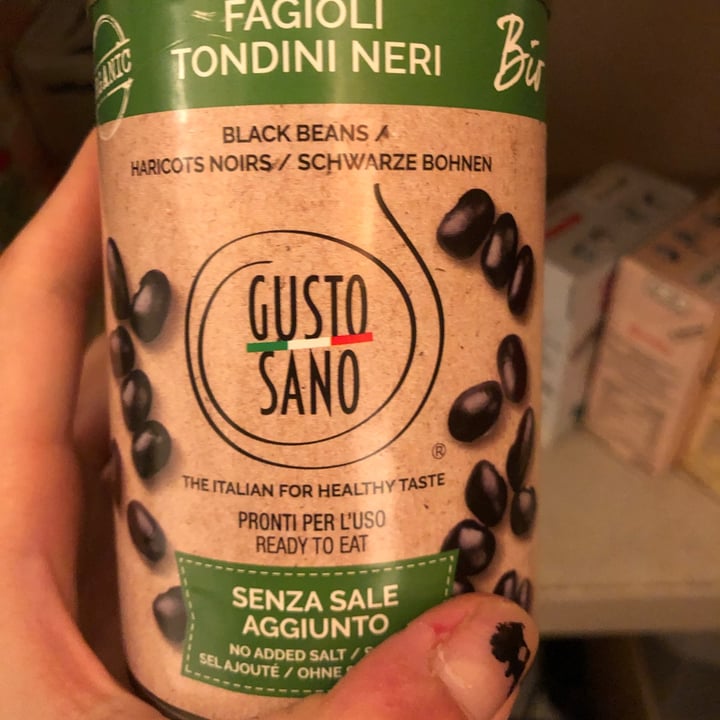 photo of Gusto sano Fagioli tondini neri shared by @frnkmrs on  22 May 2022 - review