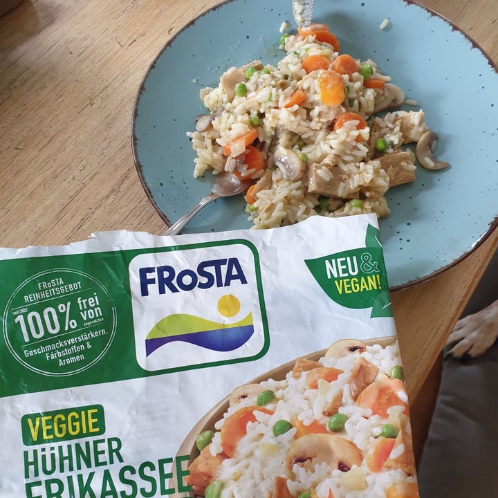 review photo of Frosta Veggie Hühner Frikassee shared by @braveintofuture on 08 Jul 2022 - review
