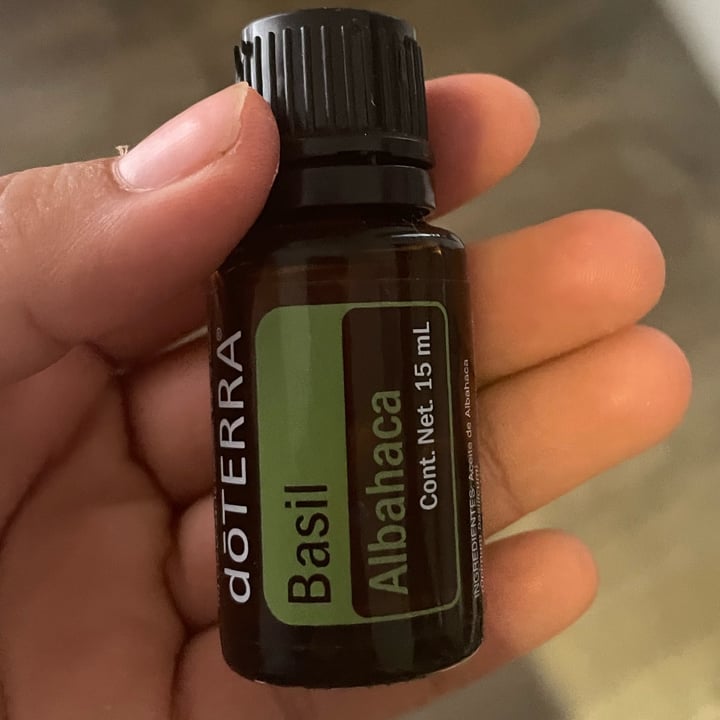 photo of dōTERRA aceite albahaca shared by @janethz on  27 Jun 2022 - review