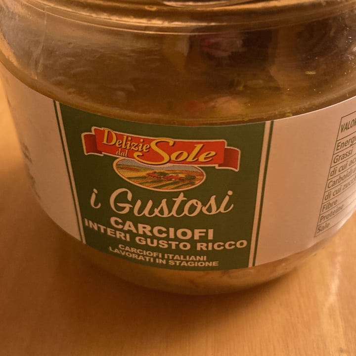 review photo of Delizie dal Sole Carciofi interi gusto ricco shared by @serenatantucci on 19 Sep 2022 - review