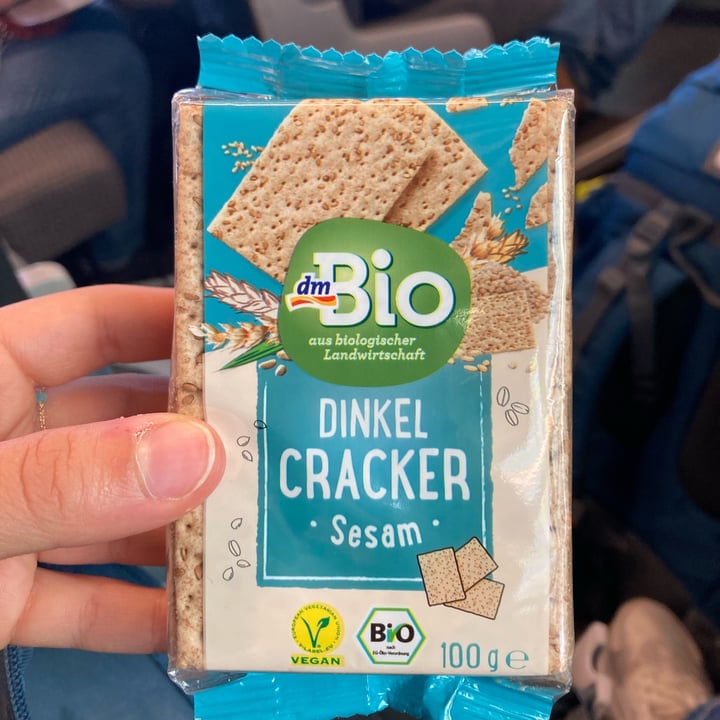review photo of dmBio Dinkel cracker sesam shared by @irebo02 on 24 Sep 2022 - review