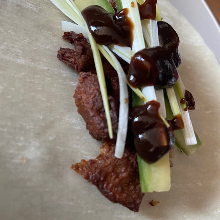 review photo of Bamboo Vegan Chinese (Delivery and Takeaway) Crispy Aromatic Mock Duck & Pancakes shared by @thediabeticvegan on 27 Apr 2021 - review