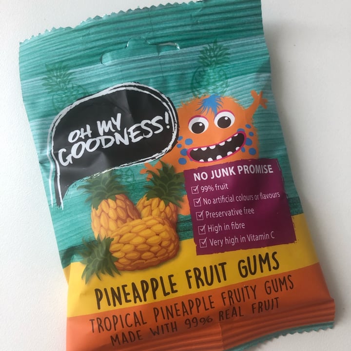 photo of Oh My Goodness! Oh My Goodness Pineapple Fruit Gums shared by @michellefortuin on  27 Mar 2022 - review