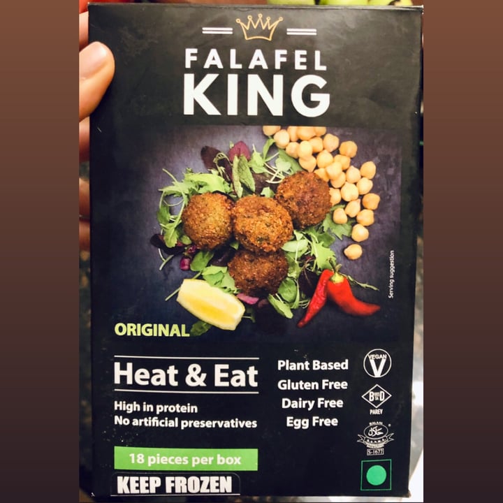 photo of Falafel King Falafel Original shared by @mayavegan on  02 Sep 2020 - review