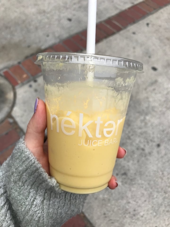 review photo of Nekter Juice Bar Mango Delight smoothie shared by @jojomaggie17 on 27 Jan 2020 - review