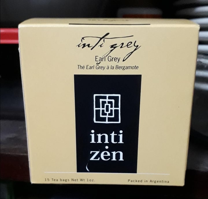 photo of Inti zen Te Negro Con bergamota shared by @paupi on  01 Nov 2019 - review