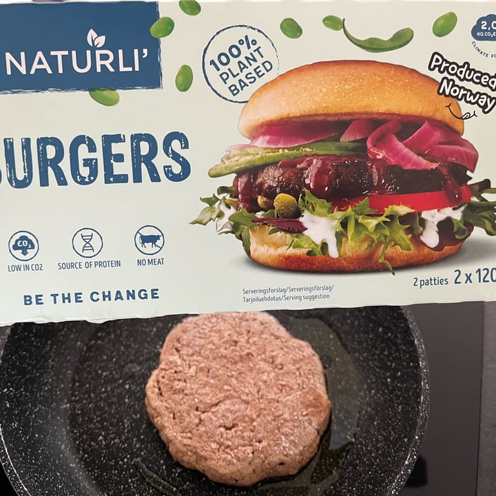 photo of Naturli' Burgers shared by @crynorway on  12 May 2022 - review