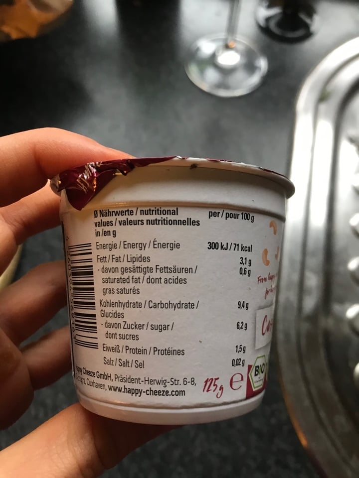 photo of Dr. Mannah's Cashewgurt Himbeere (Raspberry) shared by @hannaah on  04 Jan 2020 - review