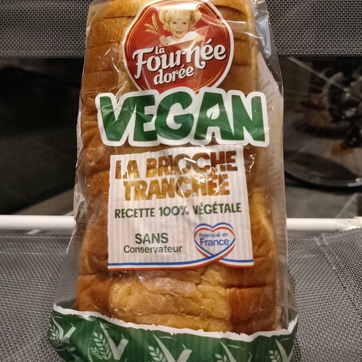 photo of La fournée dorée Brioche tranchée shared by @frenchvegangirl on  26 Feb 2022 - review