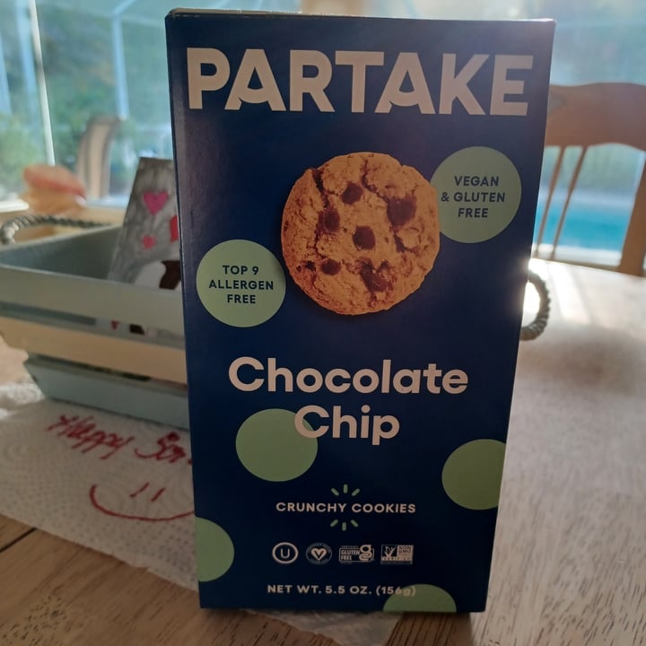 photo of Partake Foods Chocolate Chip Cookies - Crunchy shared by @carriecreighton on  09 Aug 2022 - review