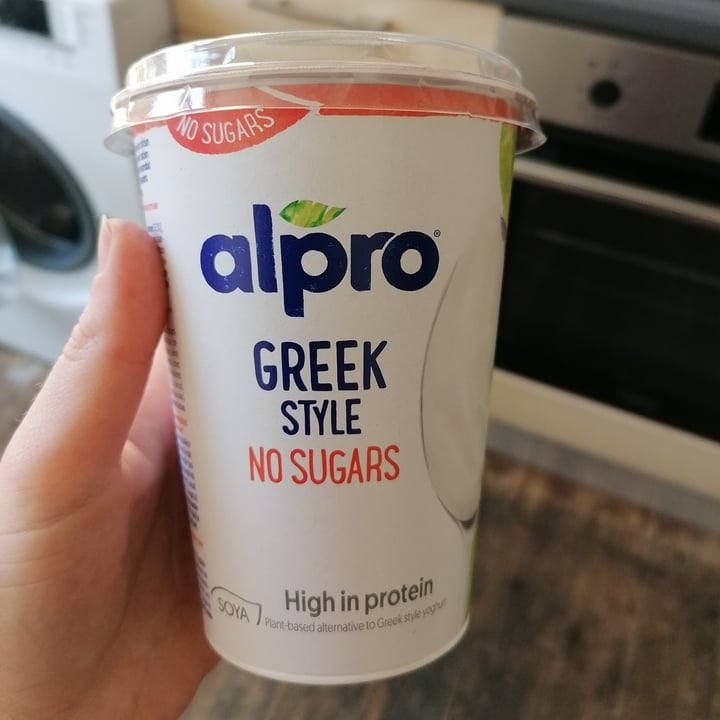photo of Alpro Greek style no sugars shared by @eleonorap96 on  11 Mar 2022 - review