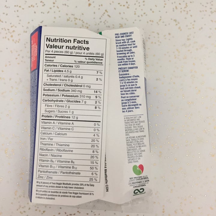 review photo of Yves Veggie Cuisine Veggie Meatballs shared by @wernerartinger on 07 Mar 2021 - review
