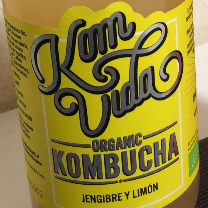 photo of KomVida Kombucha Kombucha de jengibre y limón shared by @antiaac on  11 May 2021 - review