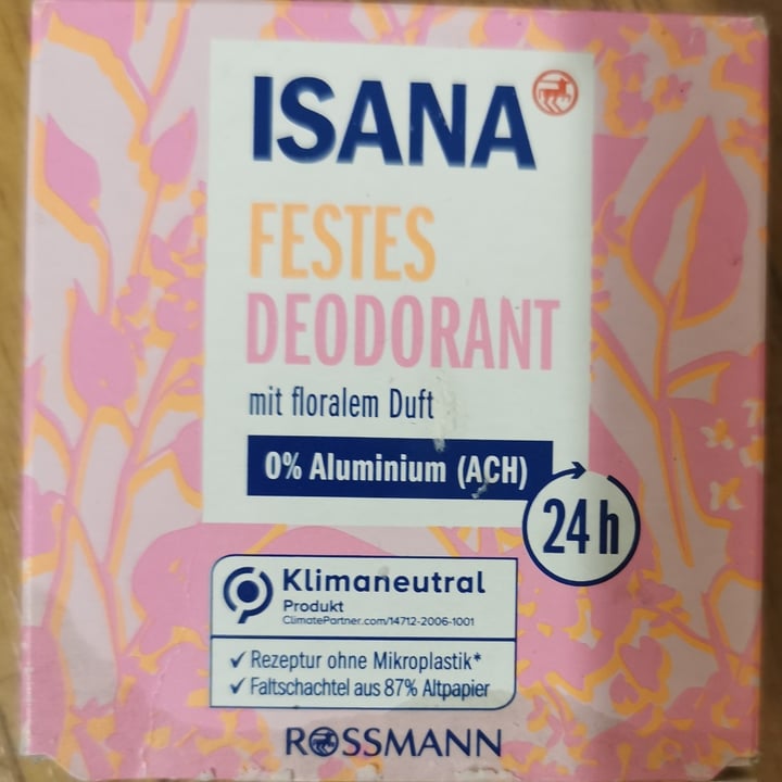 photo of Rossman ISANA FESTES DEODORANT shared by @magshh on  02 Aug 2022 - review
